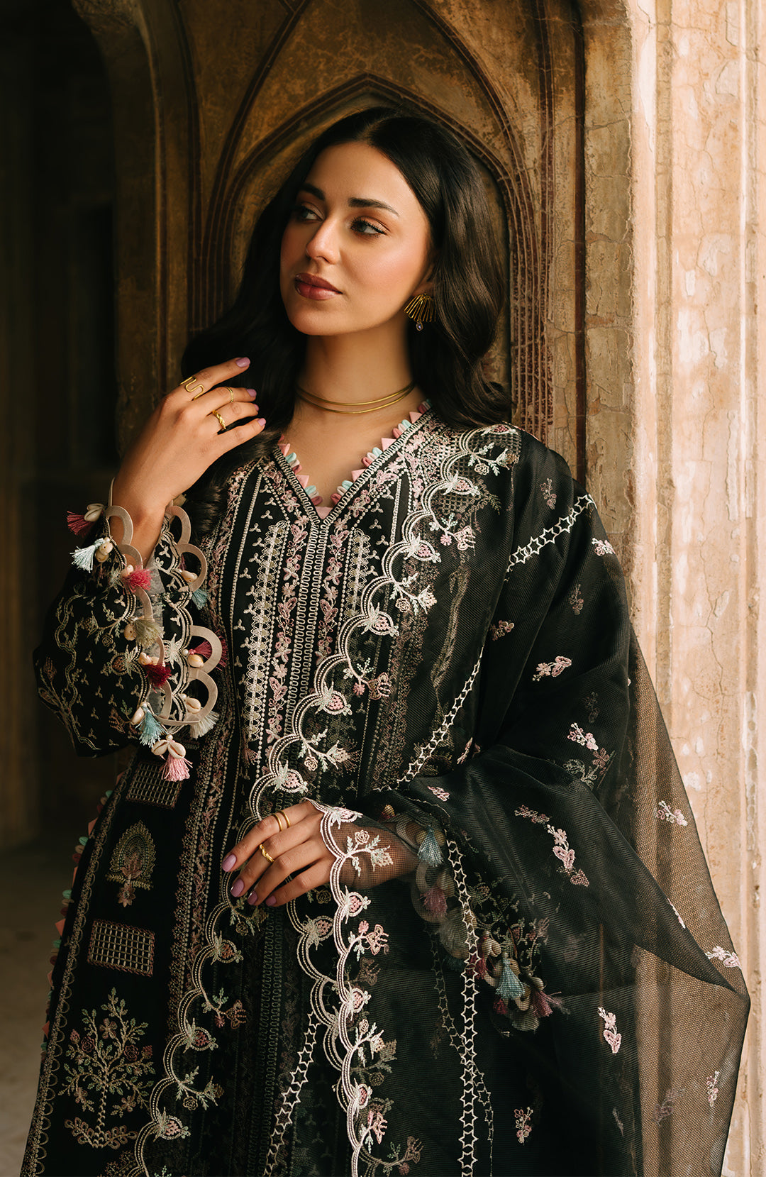 Kara | 3Pc Lawn Embroidered Suit