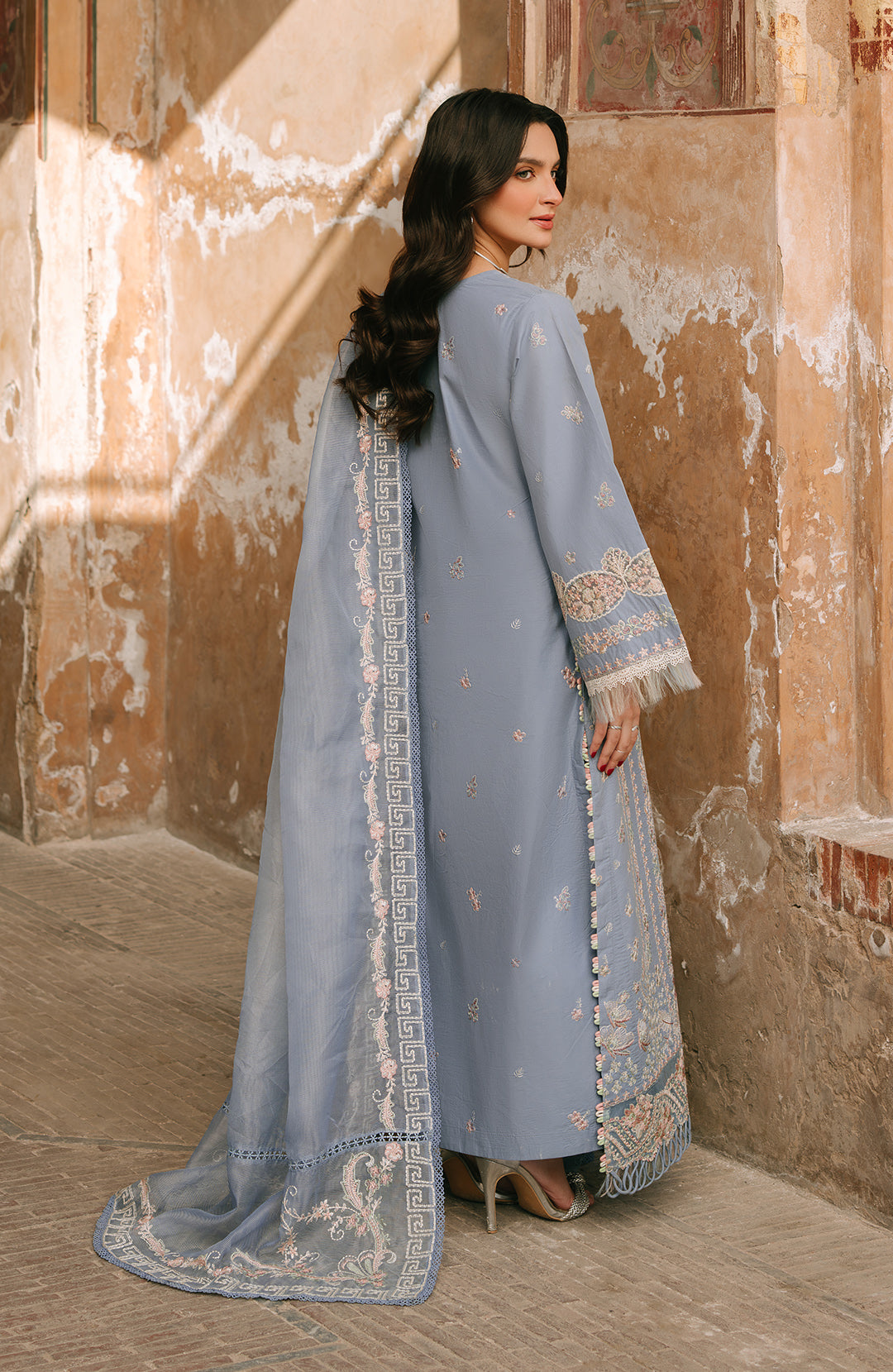 Aysel | 3Pc Lawn Embroidered Suit