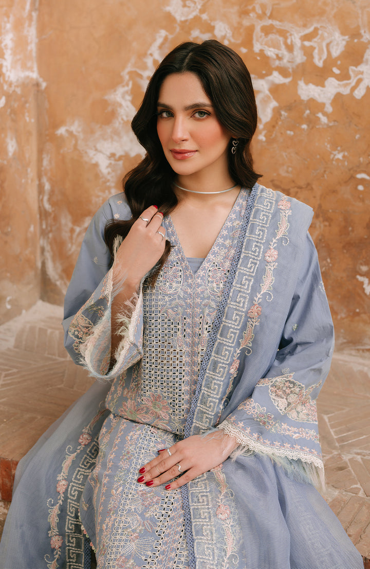 Aysel | 3Pc Lawn Embroidered Suit