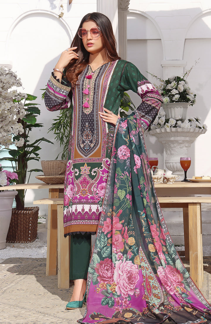 Petal | Embroidered Lawn 3PC Pret