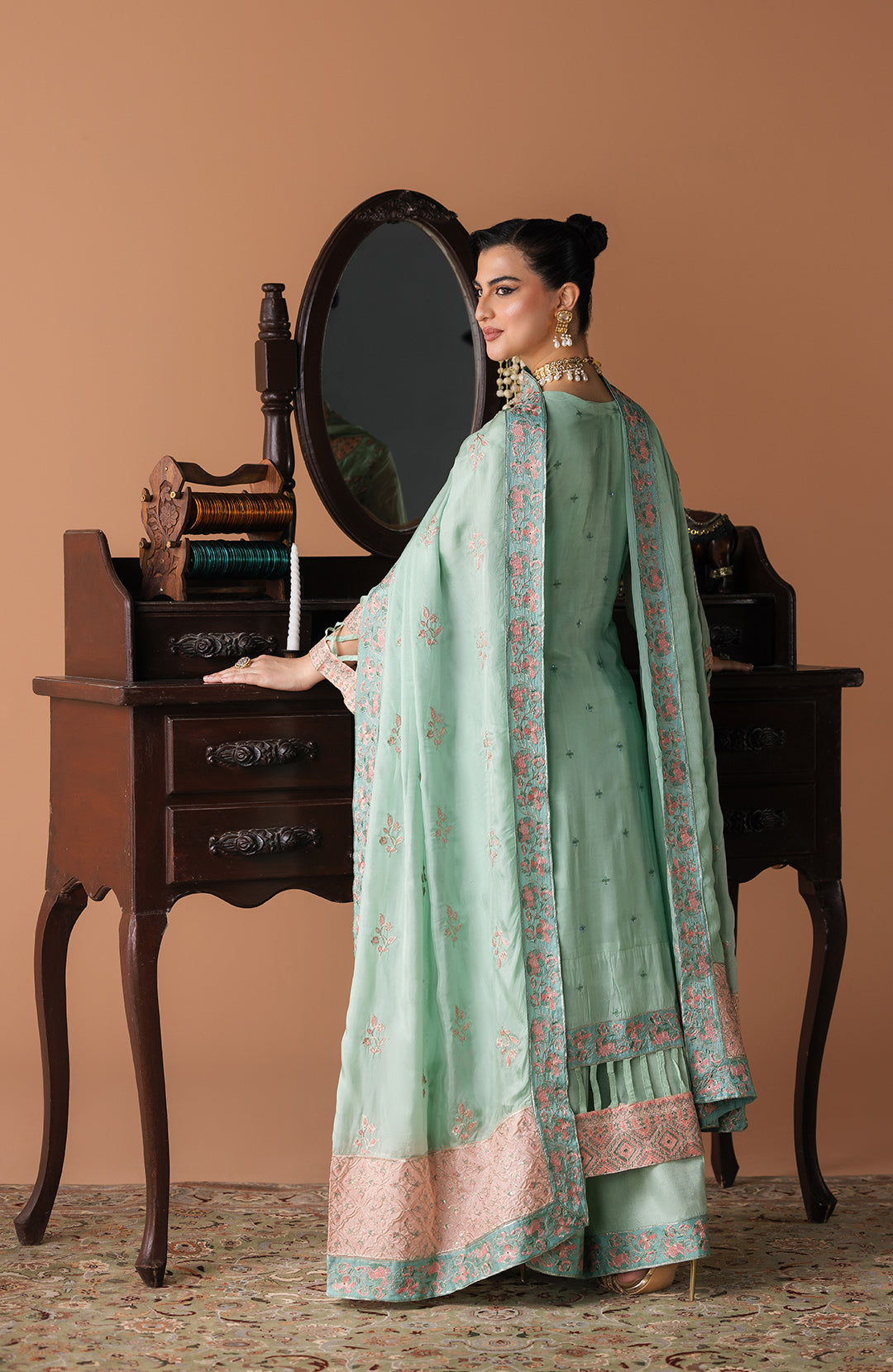 Nimira | Silky Chiffon Formal Suit