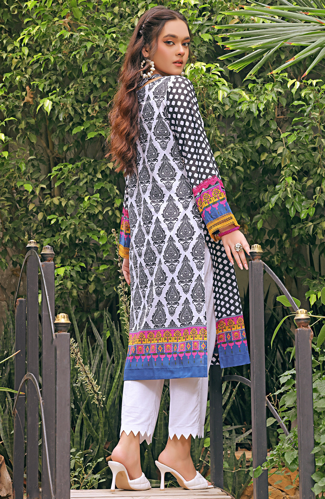 Gerby | Printed Lawn Kurta & Trouser Stitched 2Pc