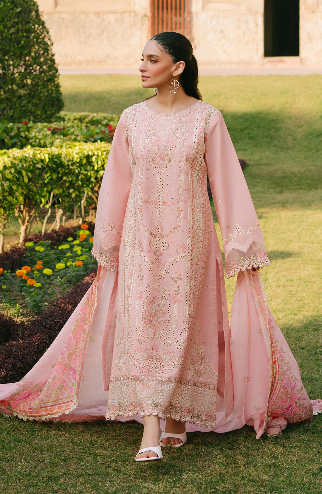 Cemila | 3Pc Lawn Embroidered Suit