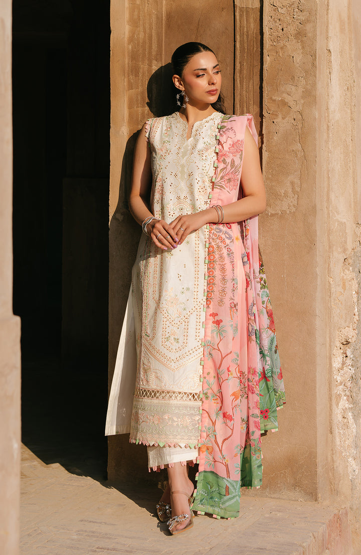 Nevin | 3Pc Lawn Embroidered Suit