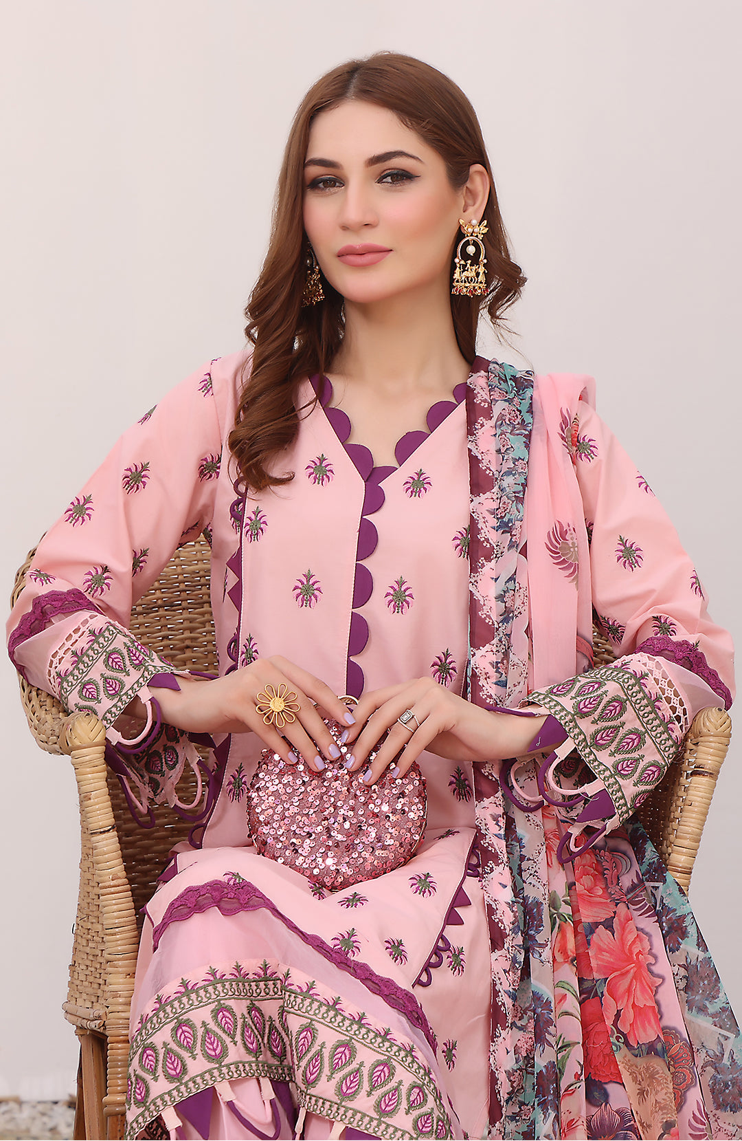 Bloom | Lawn 3PC Embroidered Luxury Pret