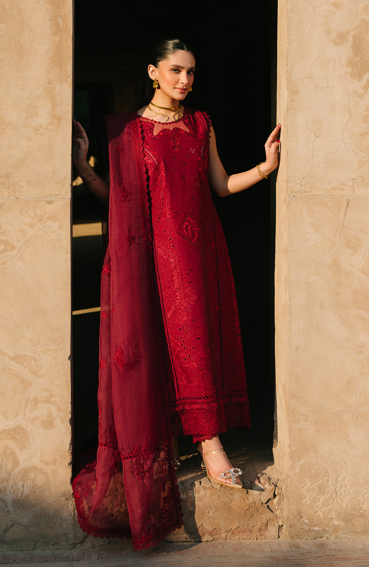 Amira | 3Pc Lawn Embroidered Suit