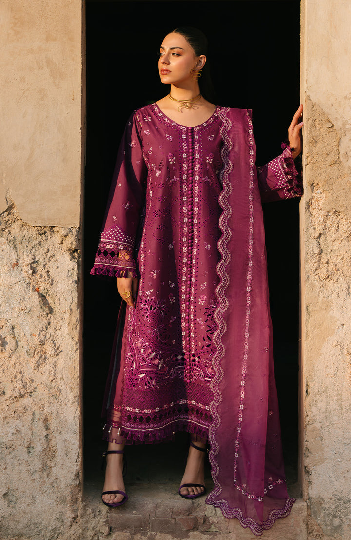 Feride | 3Pc Lawn Embroidered Suit