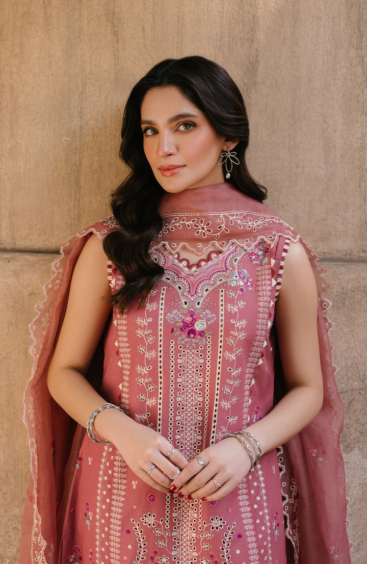 Dilara | 3Pc Lawn Embroidered Suit