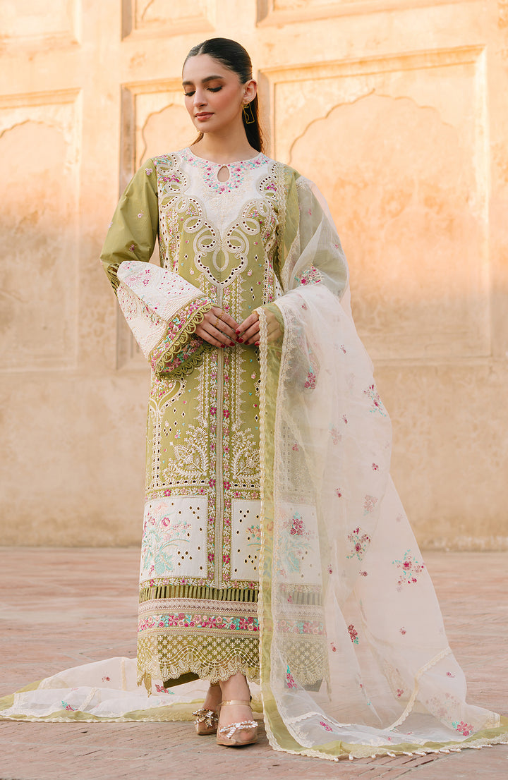 Talia | 3Pc Lawn Embroidered Suit