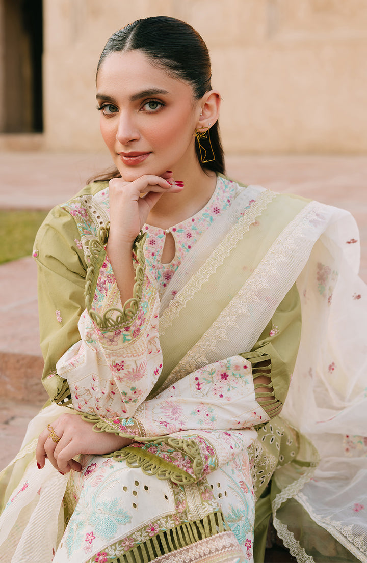 Talia | 3Pc Lawn Embroidered Suit