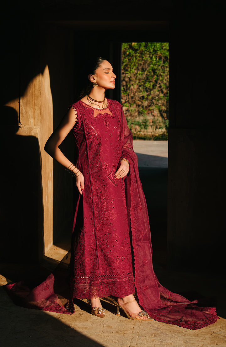 Amira | 3Pc Lawn Embroidered Suit