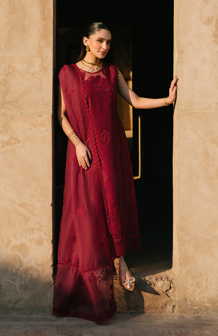 Amira | 3Pc Lawn Embroidered Suit