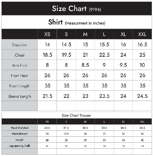 Size Guide