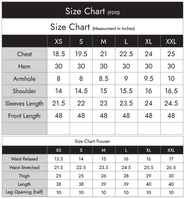 Size Guide