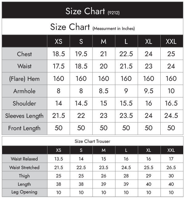 Size Guide