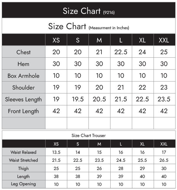Size Guide