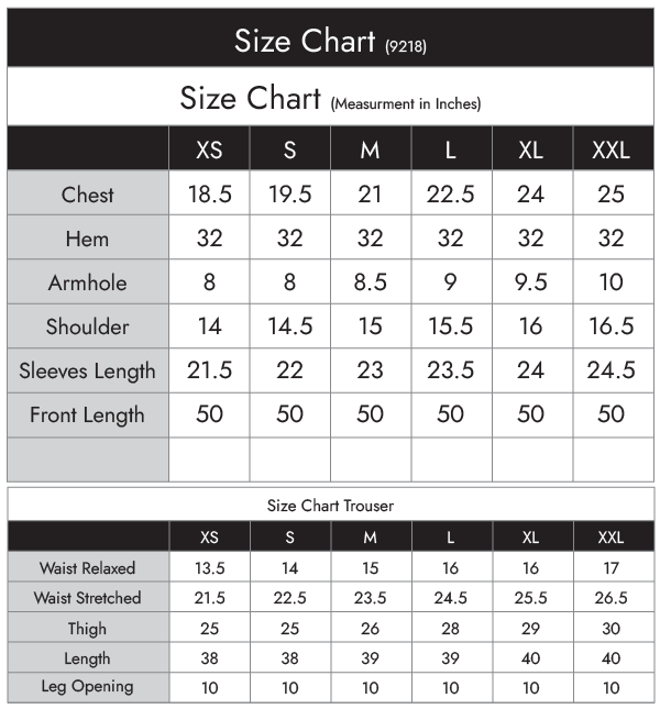 Size Guide