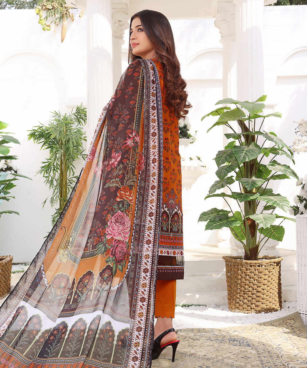 Russet | Embroidered Lawn 3PC Pret